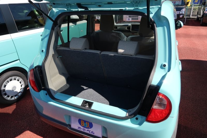 乗せる荷物に合わせてシートアレンジ可能   T.O