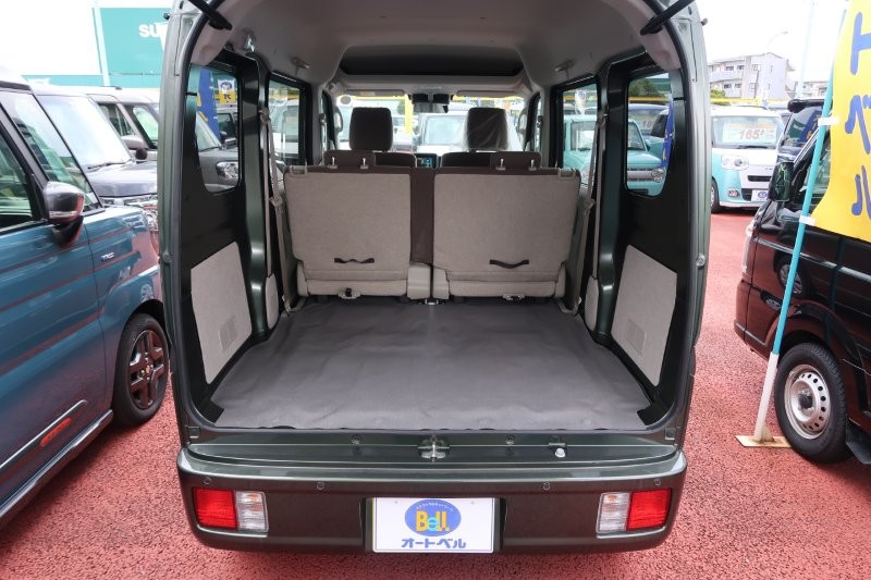 荷物もたくさん積めるラゲッジスペース　　　T.O