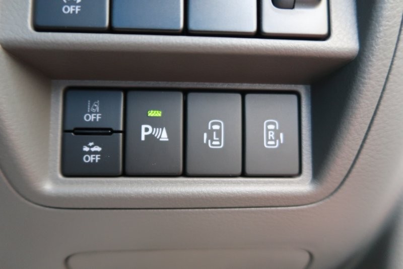 電動スライドドアで半ドアの心配なし