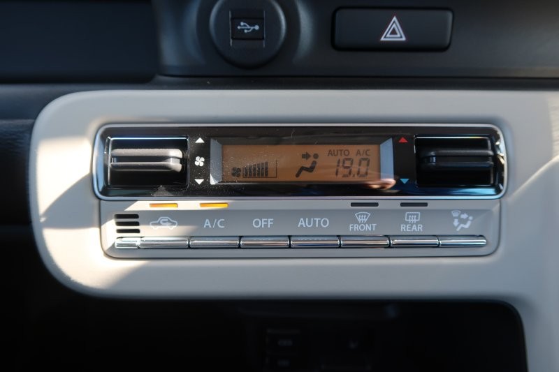 オートエアコンで風量自動調節