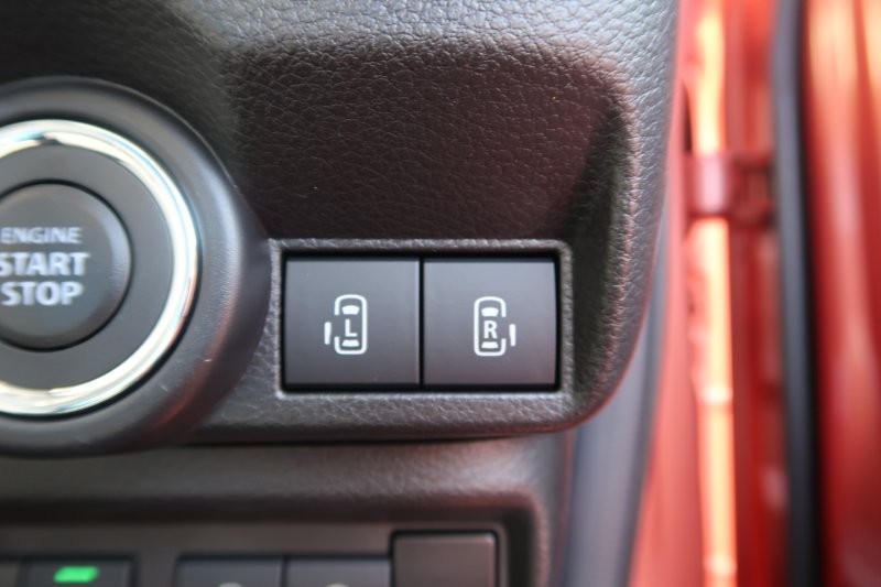 電動スライドドアで半ドアの心配なし