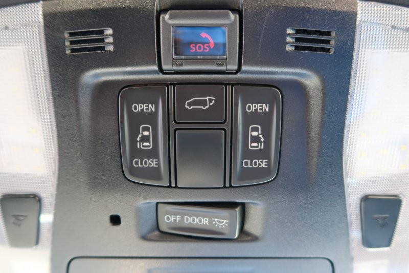 電動スライドドアで半ドアの心配なし