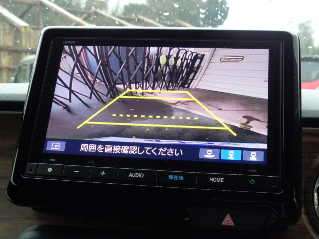 ８インチフルセグナビ　バックカメラ表示