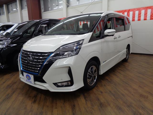 オートベルの中古車ニッサン セレナ１２００ e-POWER H/S-V(ｾｰﾌﾃｨA･9ﾅﾋﾞ)ﾚﾝﾀ