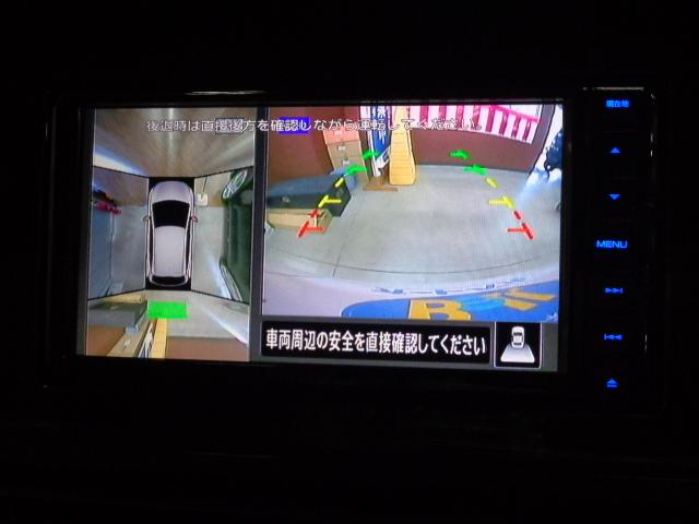 社外７インチフルセグナビ　（アラウンドビューモニター表示）