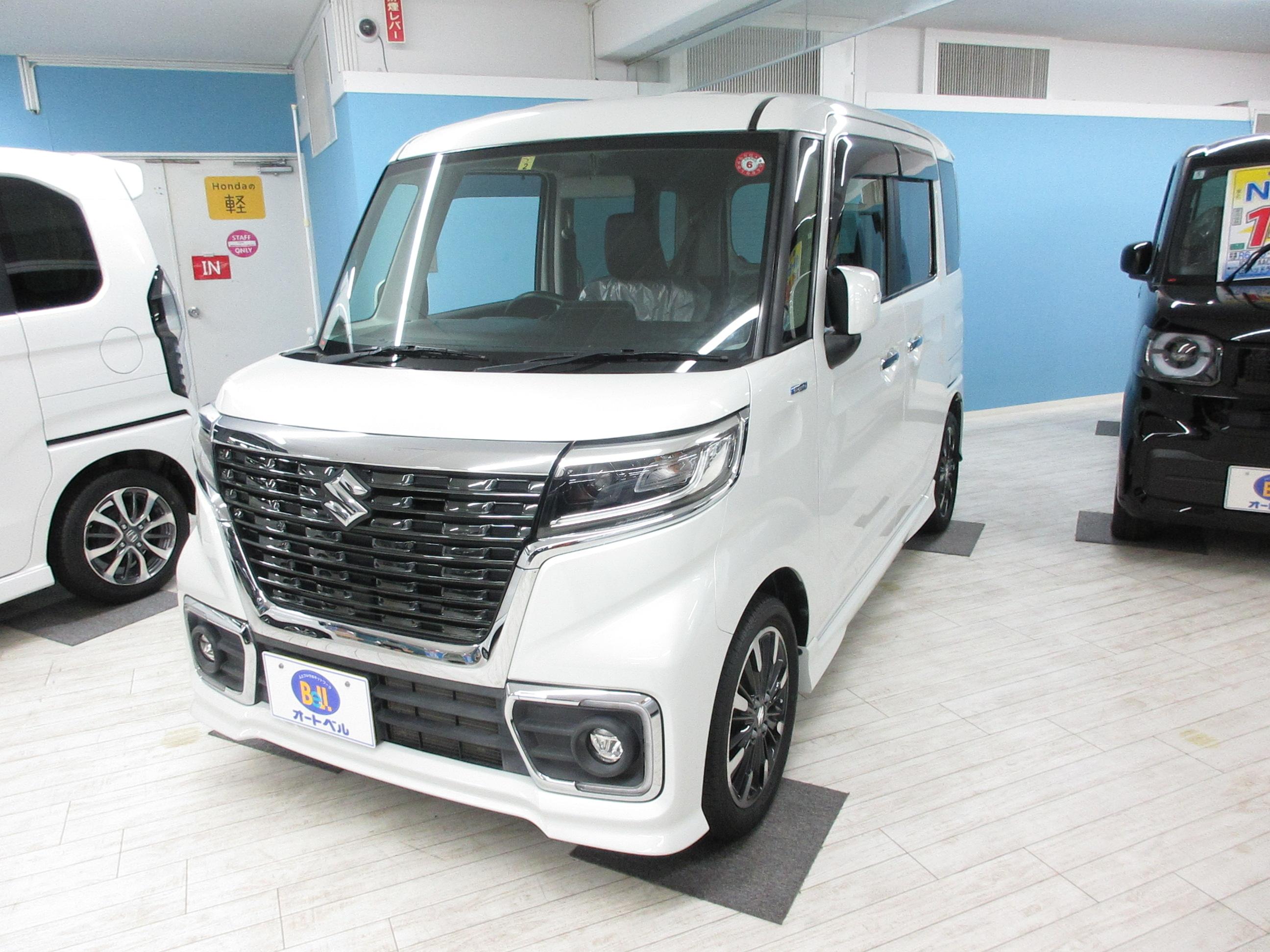 オートベルの中古車スズキ スペーシアカスタム６６０ HYBRID XS(Dｵｰﾃﾞｨｵ)