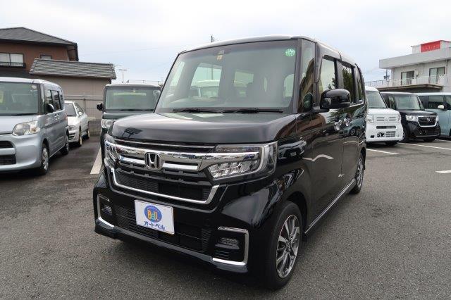 オートベルの中古車ホンダ Ｎ－ＢＯＸカスタム６６０ L(ﾅﾋﾞ･両電D)