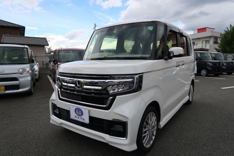 オートベルの中古車ホンダ Ｎ－ＢＯＸカスタム６６０ L･ﾀｰﾎﾞ(ﾅﾋﾞ)