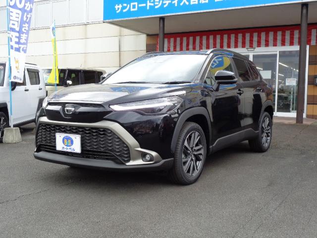 オートベルの中古車トヨタ カローラクロス１８００ HEV Z(DA･PVM+BSM+PSB･Pﾙｰﾌ)