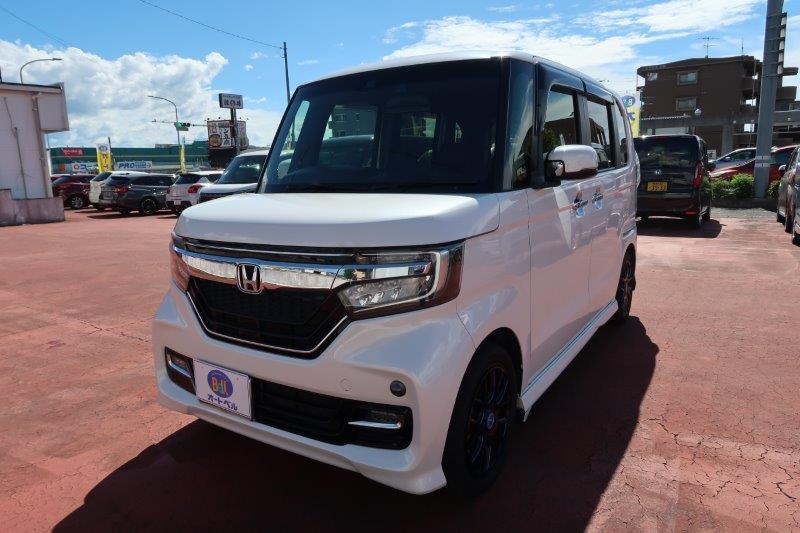 オートベルの中古車ホンダ Ｎ－ＢＯＸカスタム６６０ G･EXﾀｰﾎﾞHonda SENSING(8ｲﾝﾁﾅﾋﾞ)