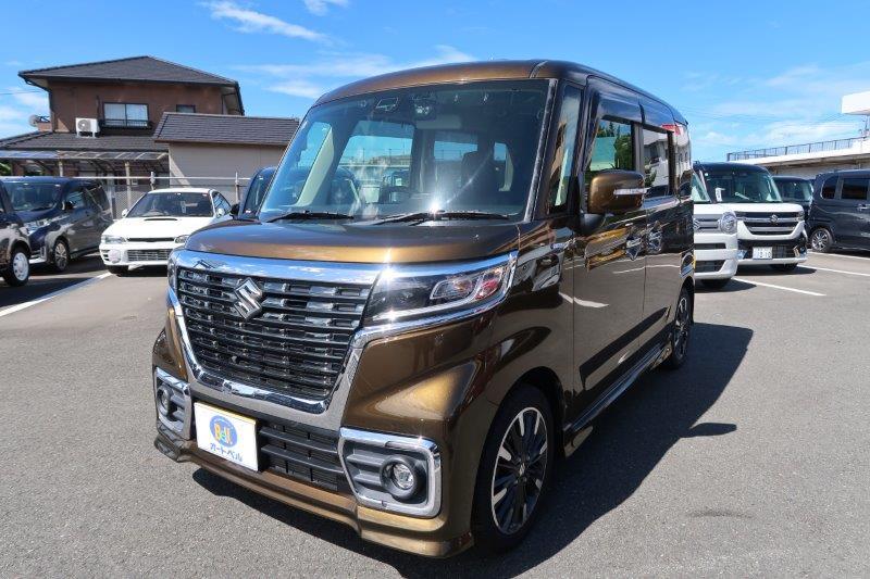 オートベルの中古車スズキ スペーシアカスタム６６０ HYBRID XS(DSBS･8ｲﾝﾁﾅﾋﾞ)