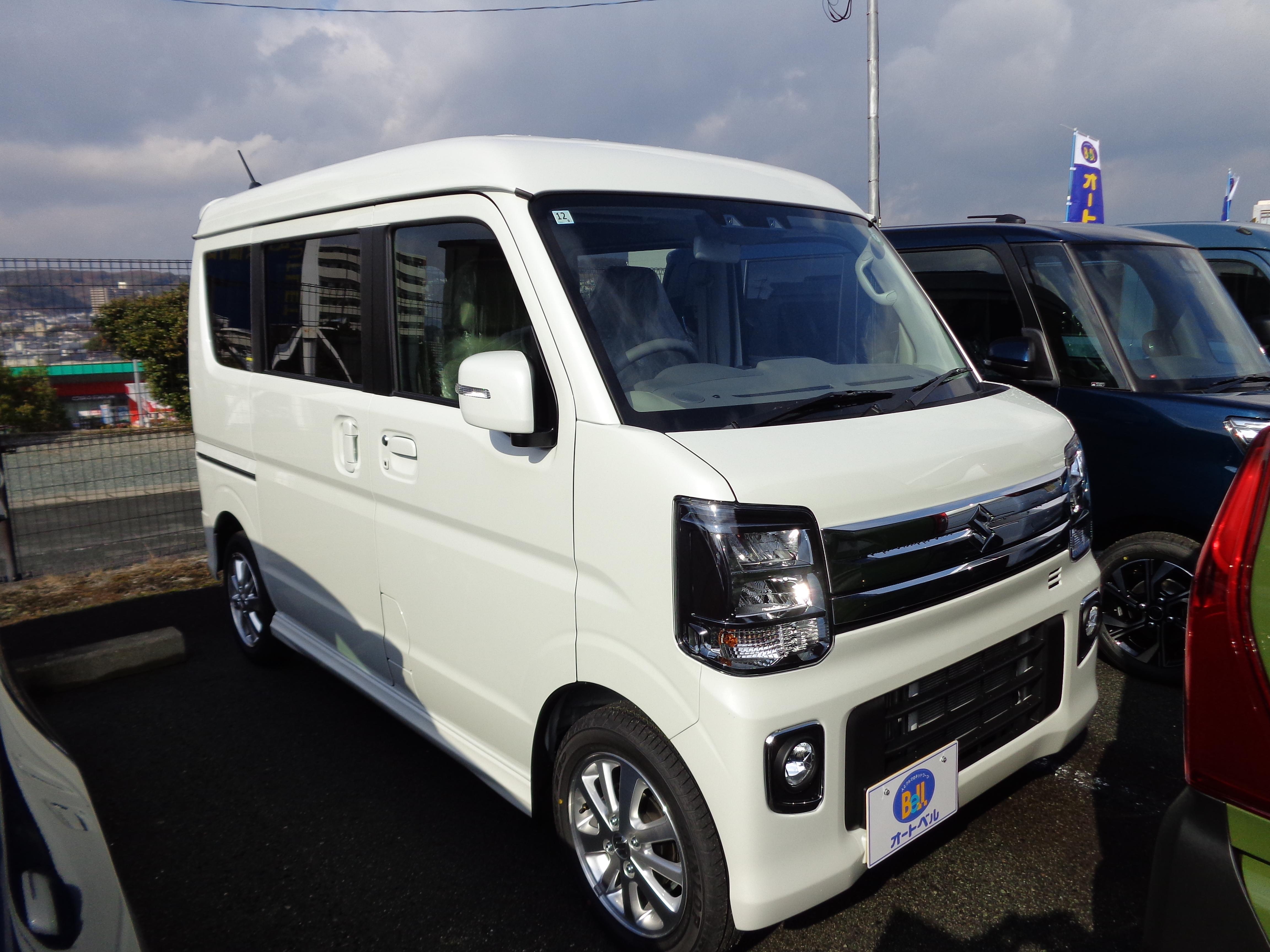 オートベルの中古車スズキ エブリイワゴン６６０ PZﾀｰﾎﾞ H/R(ｽｽﾞｷSS)