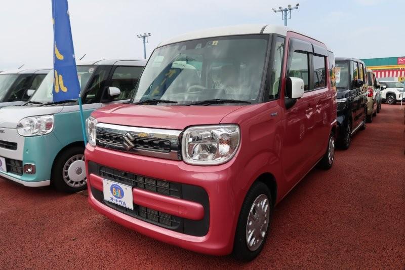 オートベルの中古車スズキ スペーシア６６０ HYBRID X(UPG-PK･全MｶﾒﾗPK･ﾅﾋﾞ)