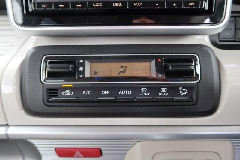 オート機能付きエアコンで風量自動調節