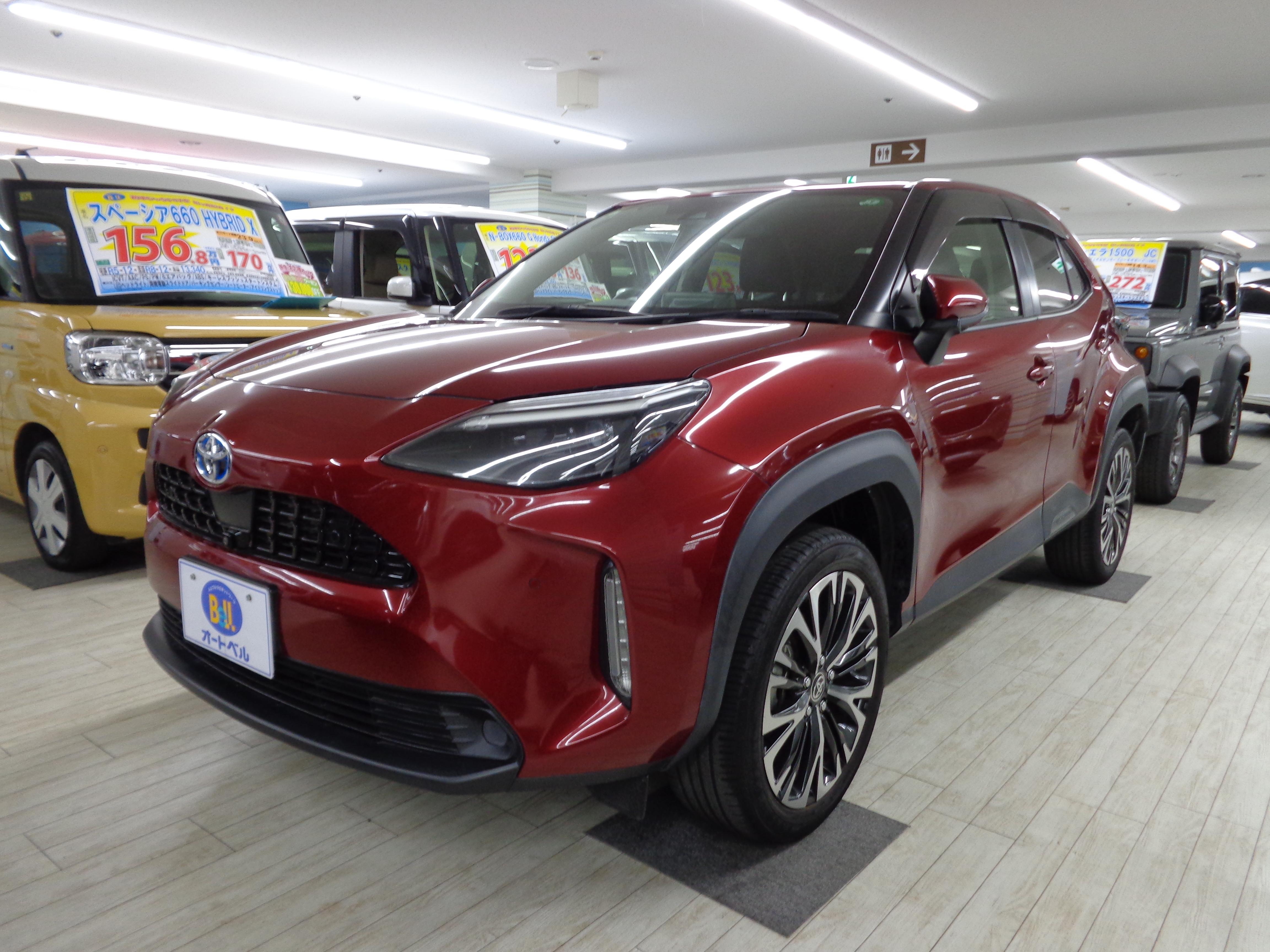 オートベルの中古車トヨタ ヤリスクロス１５００ HYBRID Z(8ｲﾝﾁDA･PVM･TSS)