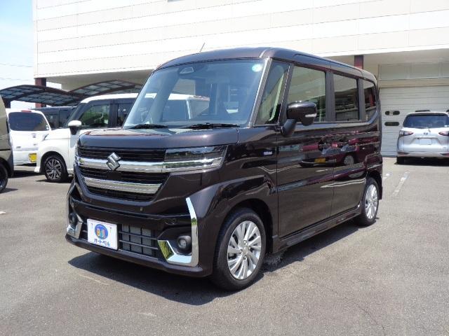 オートベルの中古車スズキ スペーシアカスタム６６０＊ HYBRID GS(全Mﾅﾋﾞ･DSBSⅡ)