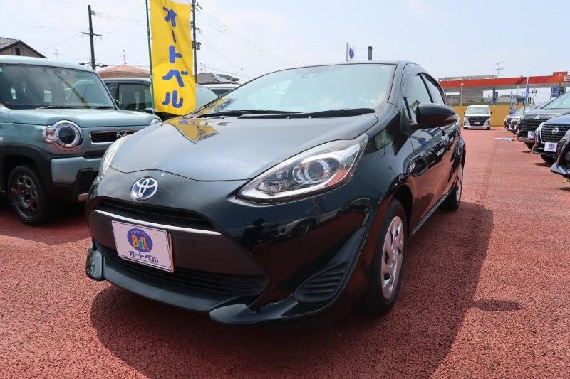 オートベルの中古車トヨタ アクア１５００ Sｽﾀｲﾙﾌﾞﾗｯｸ(TSS･ﾅﾋﾞ)