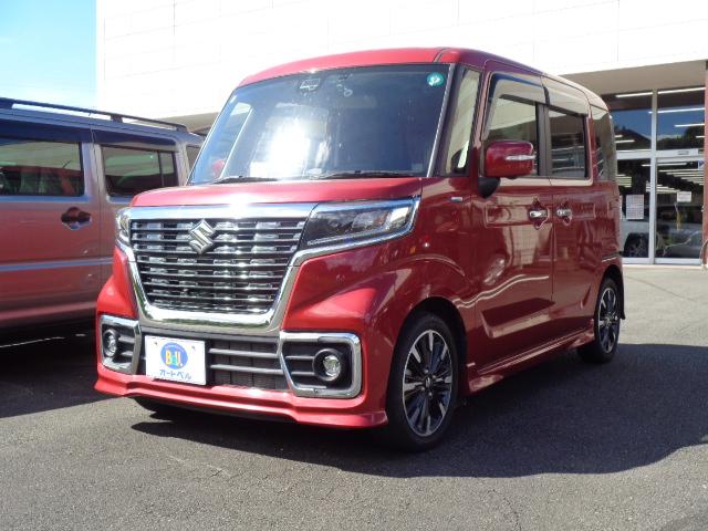 オートベルの中古車スズキ スペーシアカスタム６６０ HYBRID XS(全方位M･8ｲﾝﾁﾅﾋﾞ)