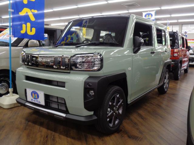 オートベルの中古車ダイハツ タフト６６０ Gﾀﾞｰｸｸﾛﾑﾍﾞﾝﾁｬｰ(9ｲﾝﾁDA･ﾚﾝﾀ)
