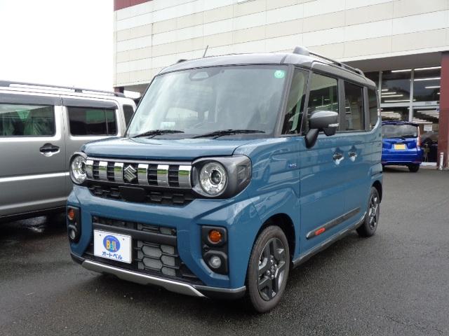 オートベルの中古車スズキ スペーシアギア６６０ HYBRID XZ(DSBSⅡ･全Mﾅﾋﾞ)2ﾄｰﾝ