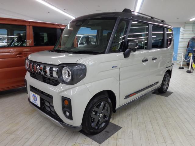 オートベルの中古車スズキ スペーシアギア６６０ HYBRID XZﾀｰﾎﾞ(全方位ﾅﾋﾞ)2ﾄｰﾝ