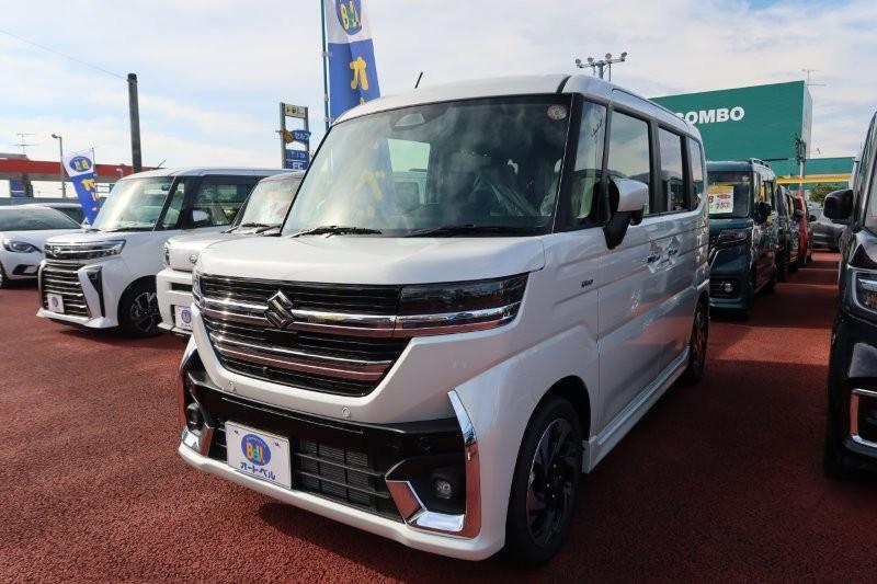 オートベルの中古車スズキ スペーシアカスタム６６０ HYBRID XS(全方位ﾅﾋﾞ)