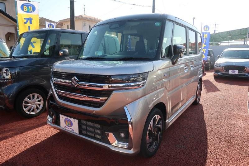 オートベルの中古車スズキ スペーシアカスタム６６０ HYBRID XS(全方位Mﾅﾋﾞ)
