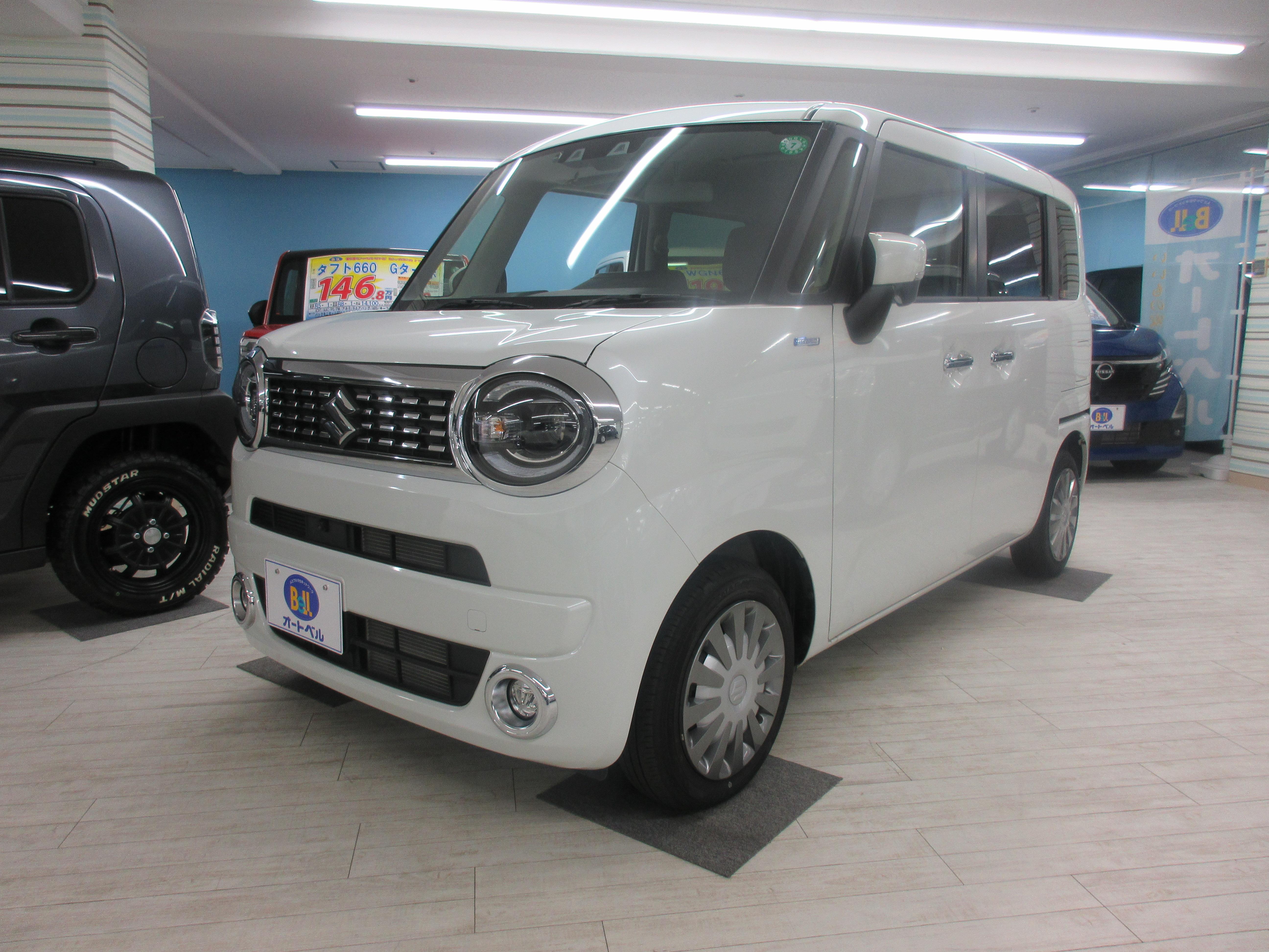 オートベルの中古車スズキ ワゴンＲスマイル６６０＊ HYBRID X(ｾｰﾌﾃｨ＋PK･全M付ﾅﾋﾞ)