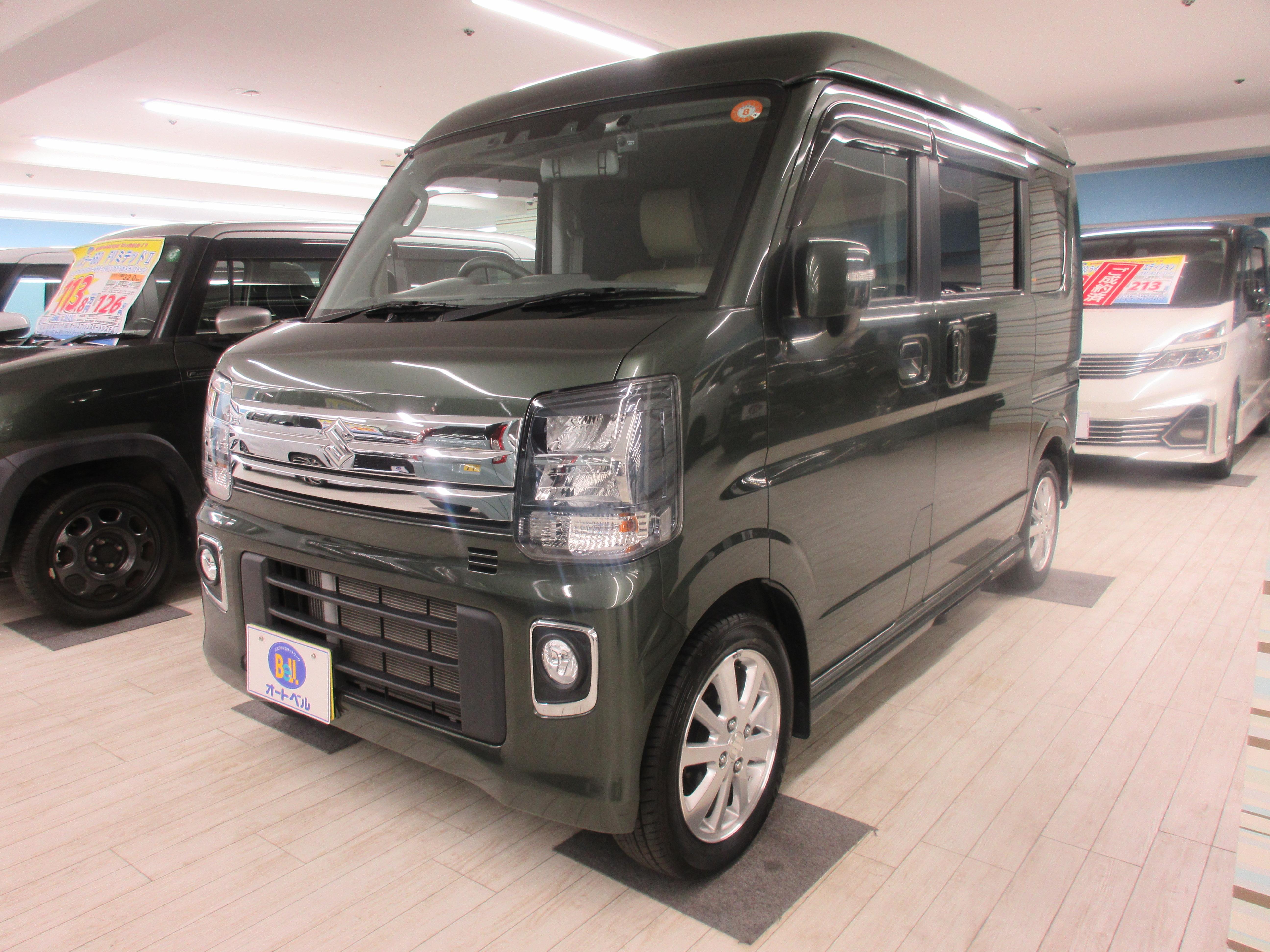 オートベルの中古車スズキ エブリイワゴン６６０ PZﾀｰﾎﾞSP HR(BｱｲC付DA･DCBS)