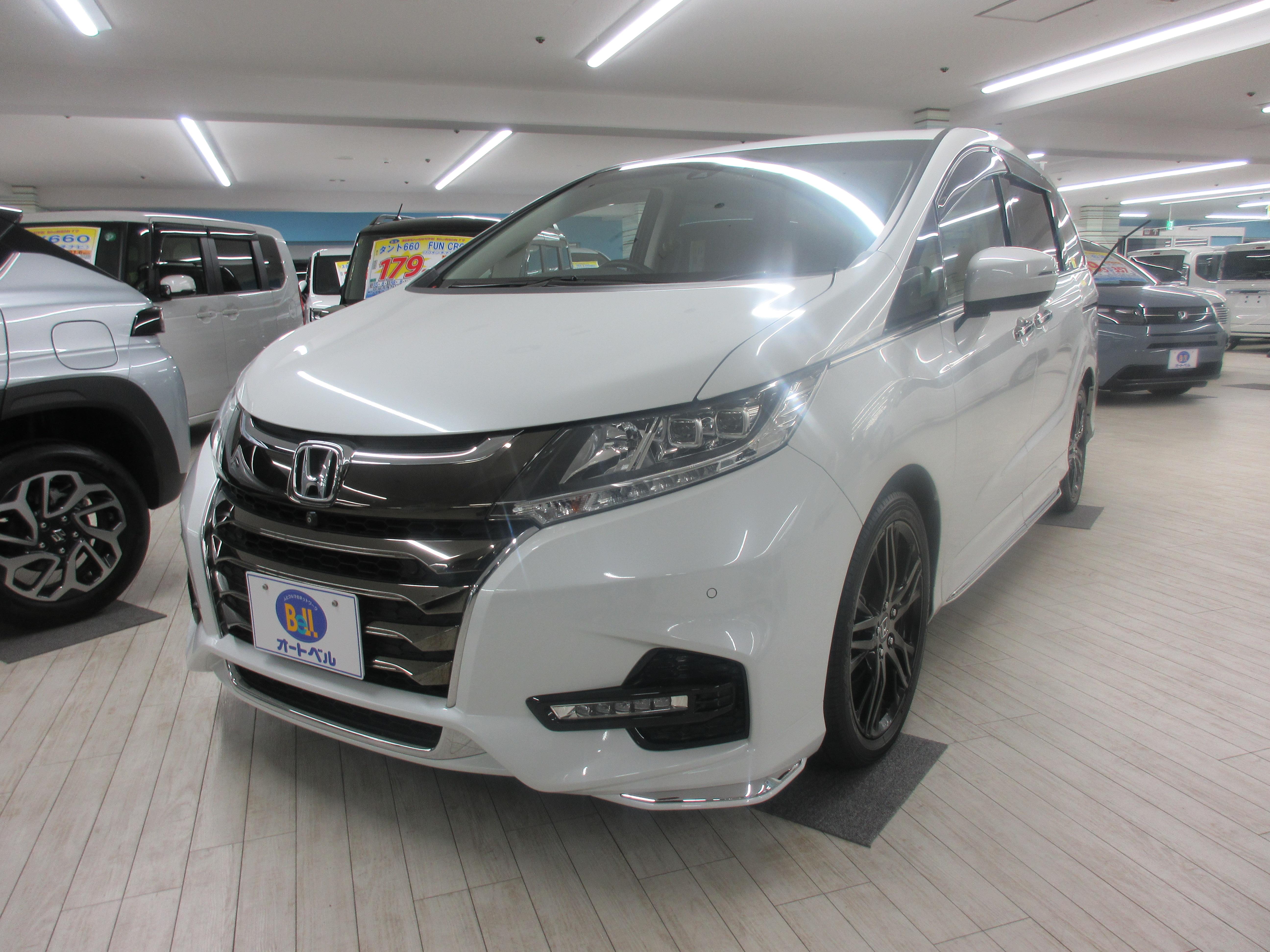 オートベルの中古車ホンダ オデッセイ２４００ ABSOLUTE EX H-SEN(9ｲﾝﾁﾅﾋﾞ･7人)