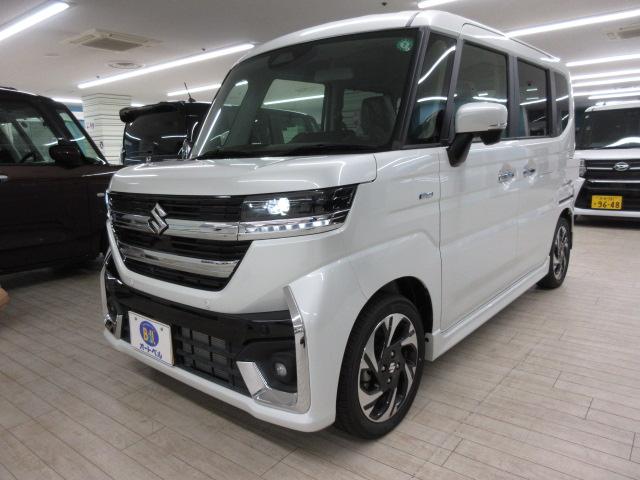 オートベルの中古車スズキ スペーシアカスタム６６０ HYBRID XSﾀｰﾎﾞ(DSBSⅡ･全M付ﾅﾋﾞ)