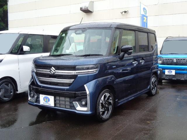 オートベルの中古車スズキ スペーシアカスタム６６０ HYBRID XS(全Mﾅﾋﾞ･DSBSⅡ)2ﾄｰﾝ