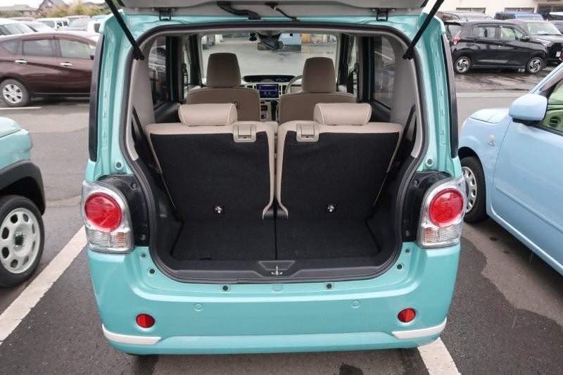 乗せる荷物に合わせてシートアレンジ可能　　　T.O