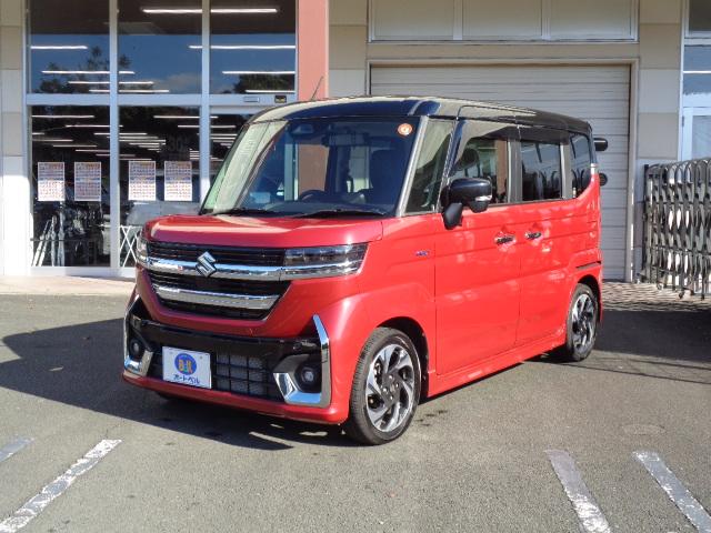 オートベルの中古車スズキ スペーシアカスタム６６０ HYBRID XS(全方位M付ﾅﾋﾞ)2ﾄｰﾝ