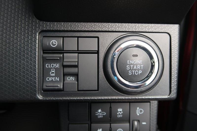 プッシュスタートで鍵の出し入れなし