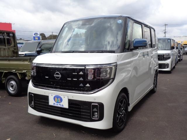 オートベルの中古車ニッサン ルークス６６０ H/S-X(快適PK･ﾅﾋﾞ取付P+AVM)2ﾄｰﾝ