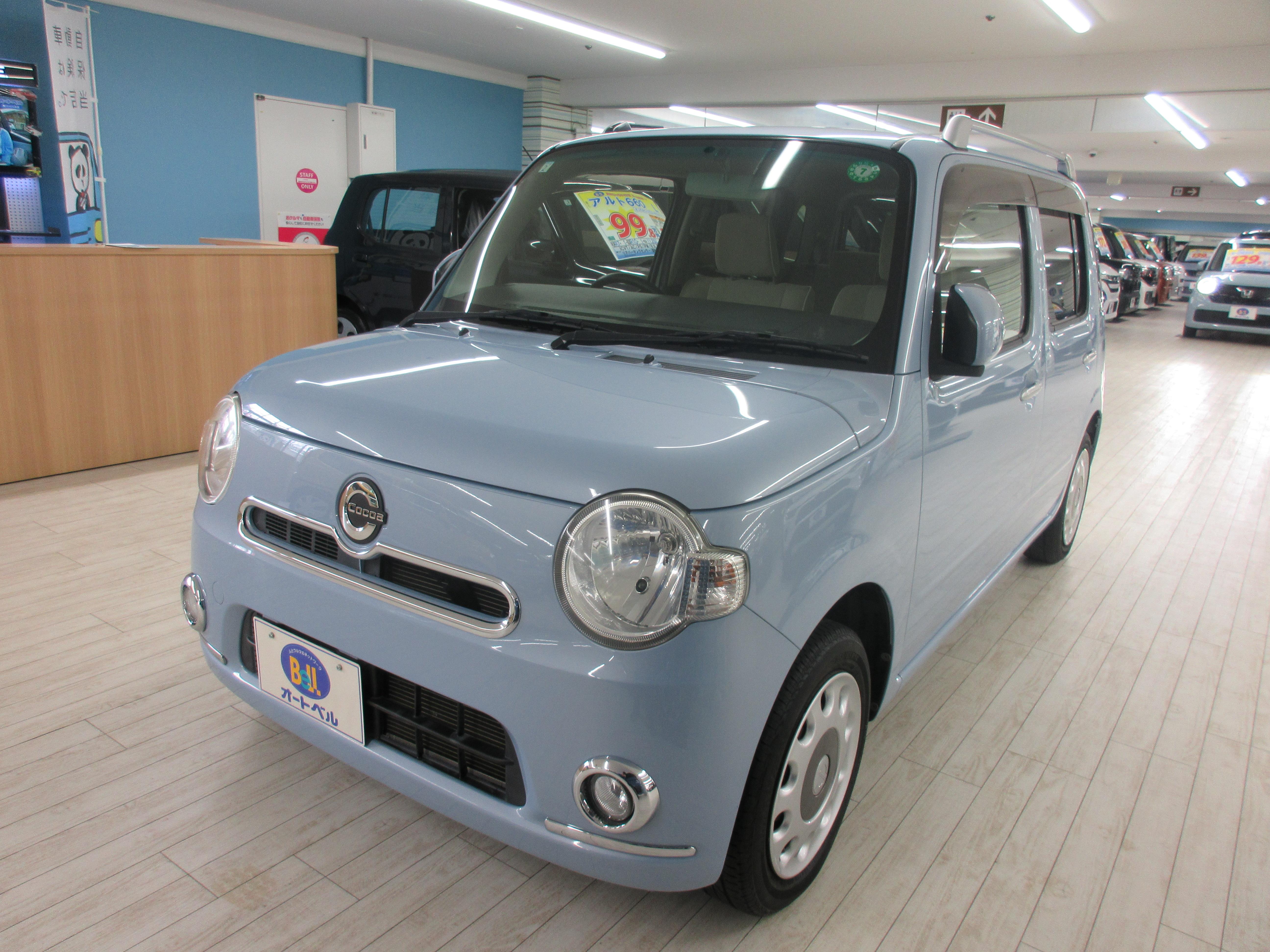 オートベルの中古車ダイハツ ミラココア６６０ ﾌﾟﾗｽX(7ｲﾝﾁDA）