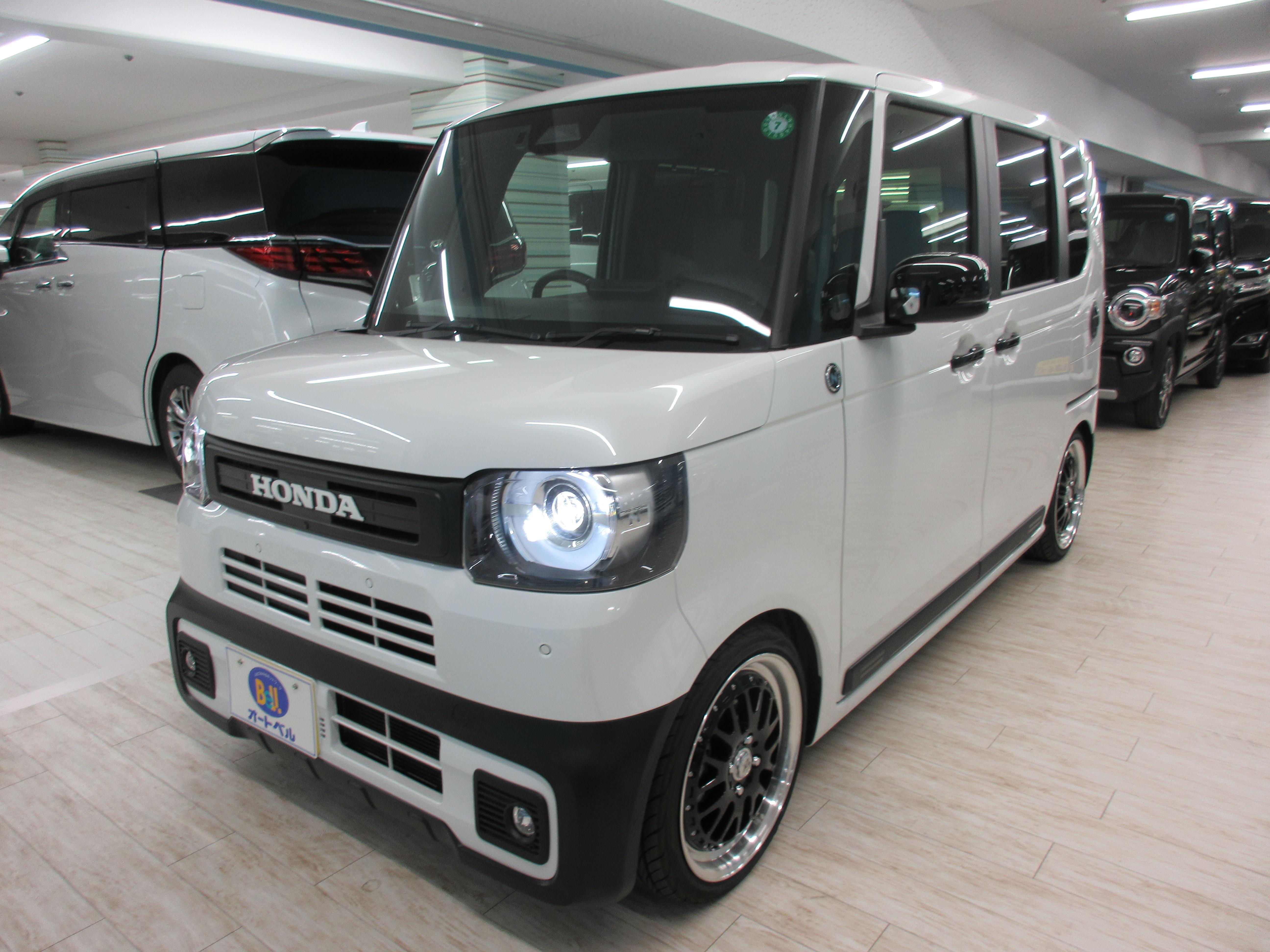 オートベルの中古車ホンダ Ｎ－ＢＯＸ　ＪＯＹ６６０ JOYﾀｰﾎﾞ(MﾋﾞｭｰC･9ｲﾝﾁﾅﾋﾞ･L/D)