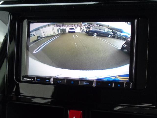 ７インチナビ　バックカメラ表示