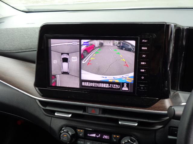 アラウンドビューモニター表示