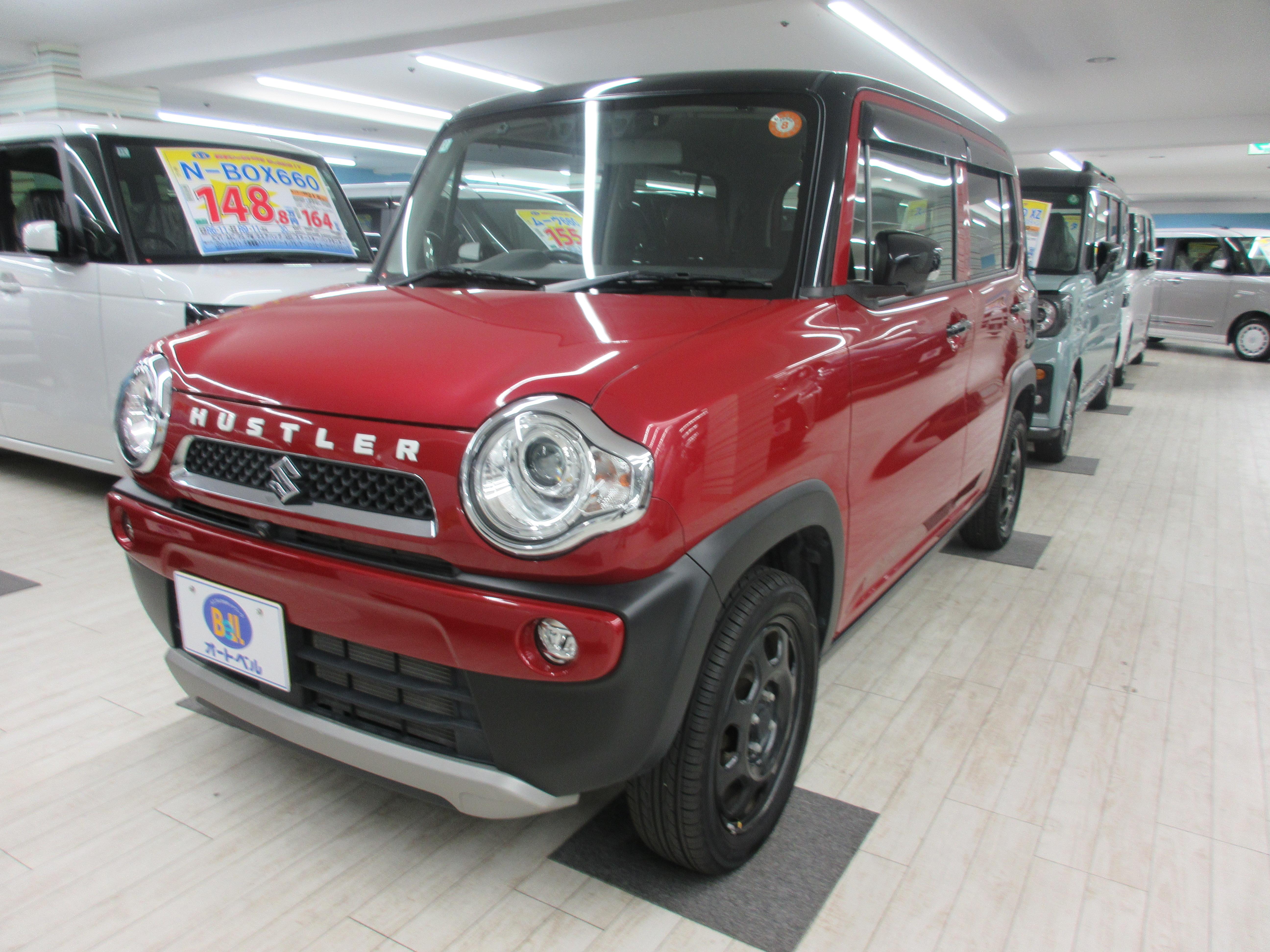 オートベルの中古車スズキ ハスラー６６０ ﾀﾌﾜｲﾙﾄﾞ(全MｶﾒﾗPK･DCBS･8ｲﾝﾁﾅﾋﾞ)