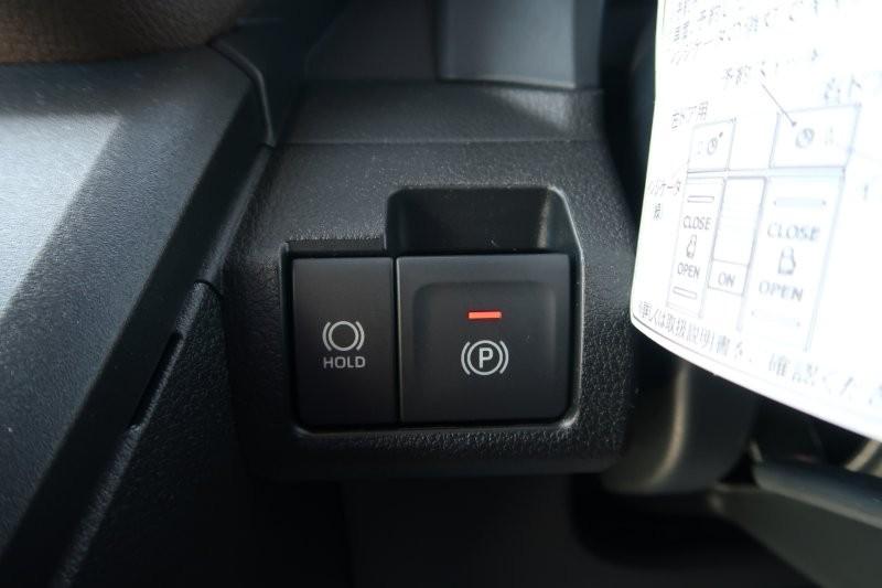 電子制御のパーキングブレーキ