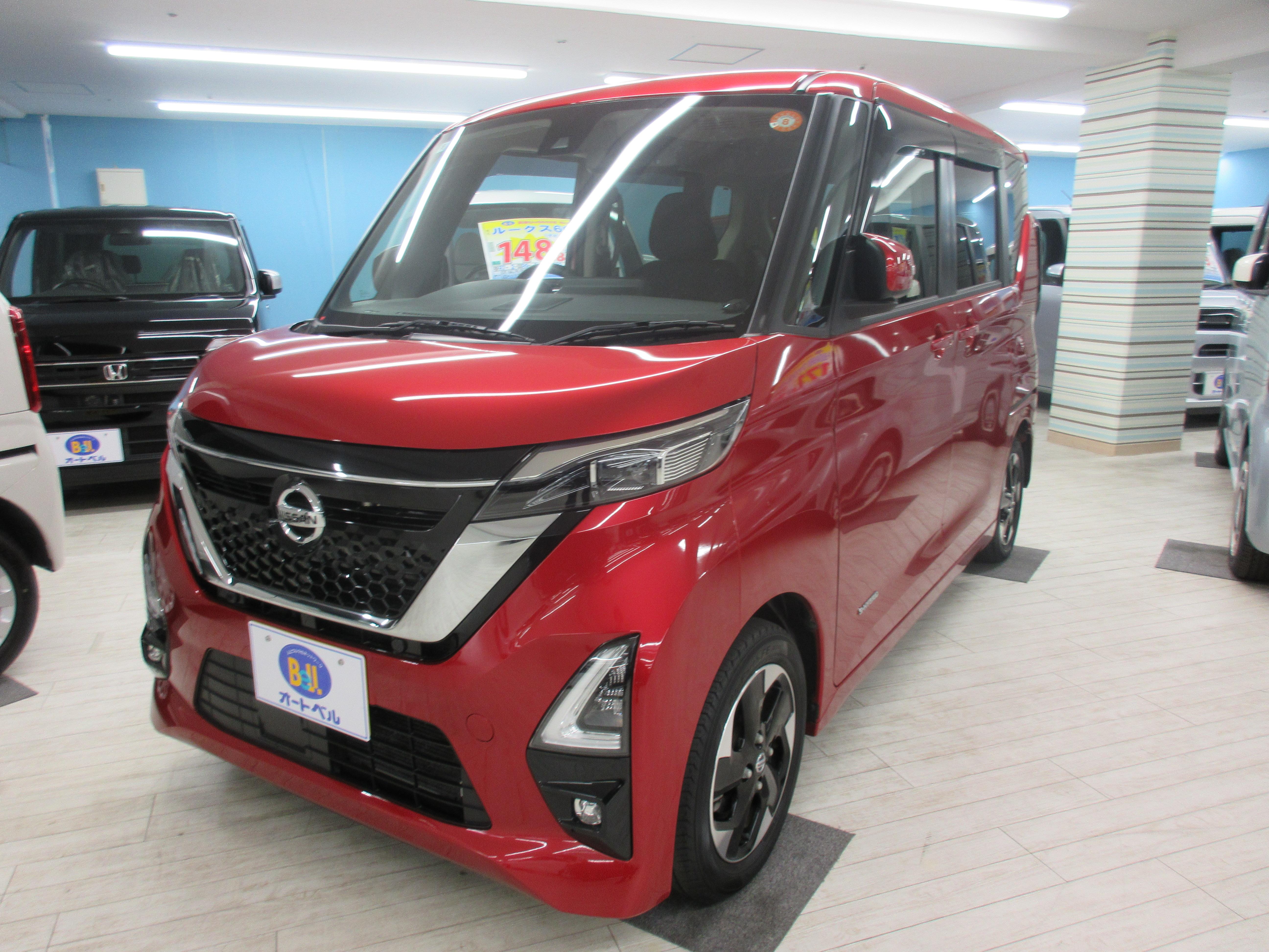 オートベルの中古車ニッサン ルークス６６０ H/S-XﾌﾟﾛﾊﾟｲﾛｯﾄED(快適PKﾊﾟｯｸA)