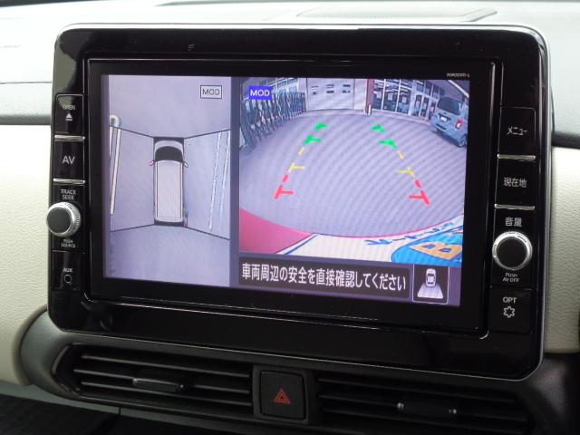 ９インチナビ　フルセグ　アラウンドビューモニター表示