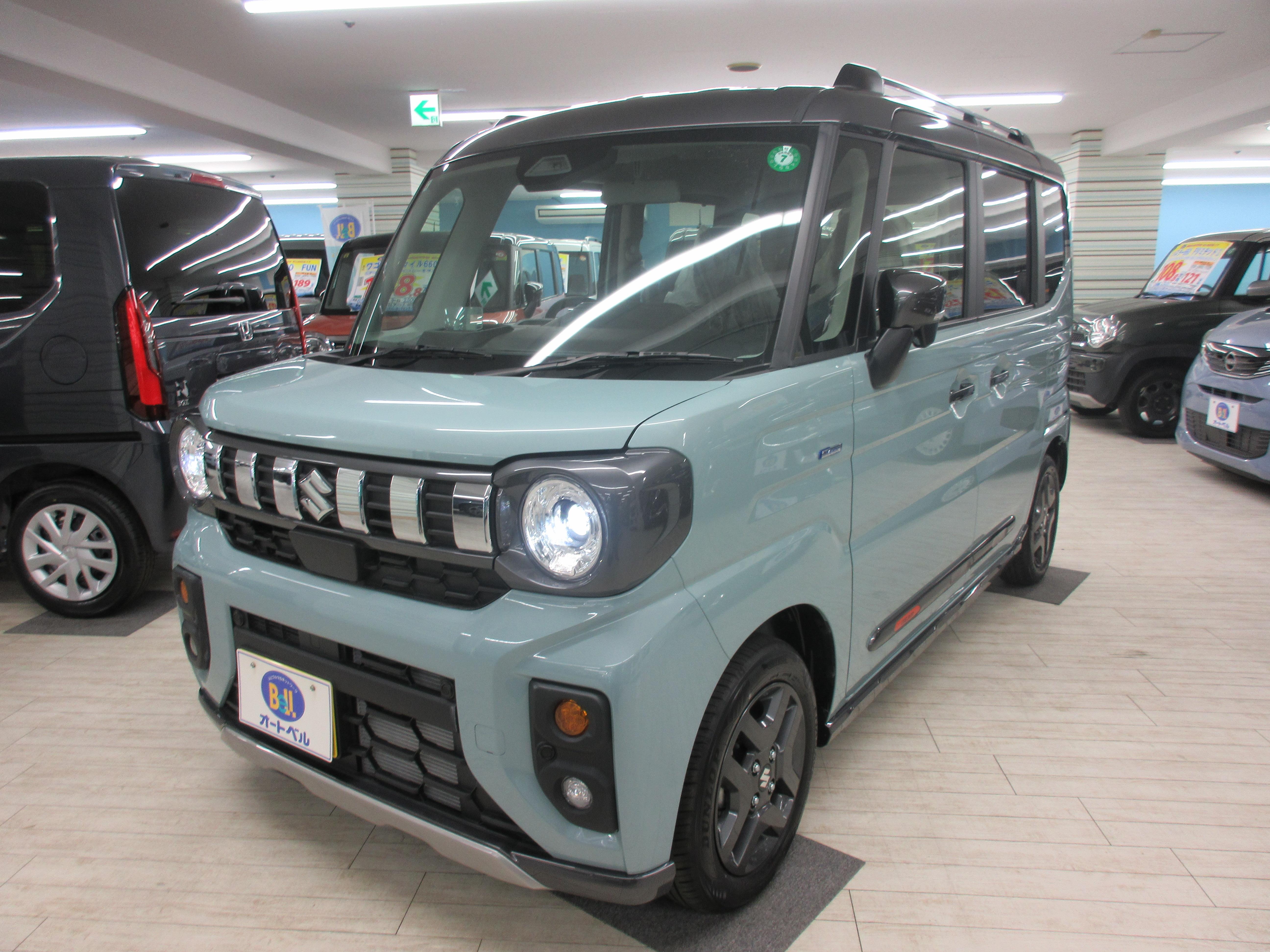 オートベルの中古車スズキ スペーシアギア６６０ HYBRID XZ(DSBSⅡ)2ﾄｰﾝ