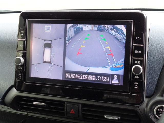 ９インチナビ　フルセグ　アラウンドビューモニター表示