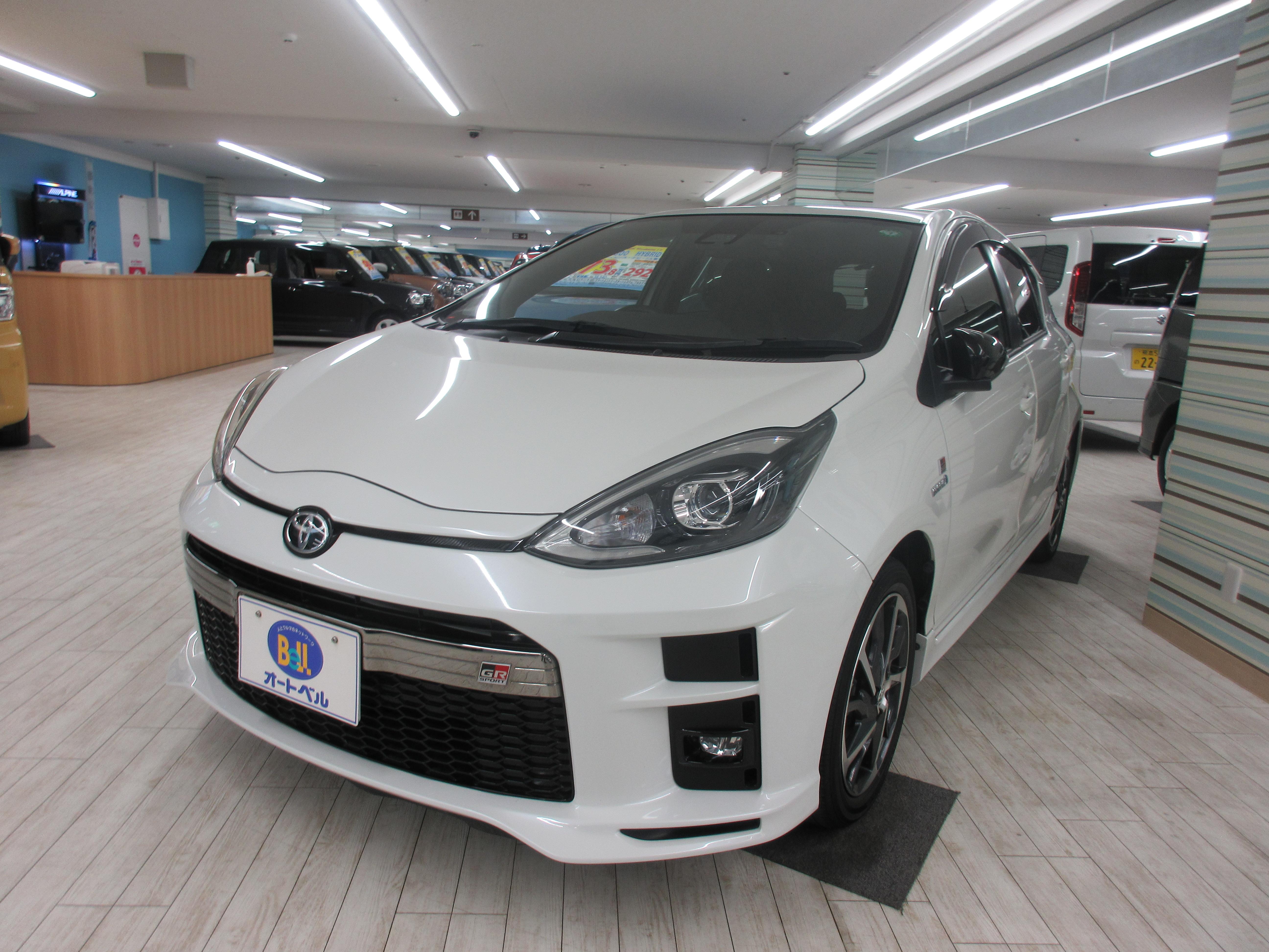 オートベルの中古車トヨタ アクア１５００ G GRｽﾎﾟｰﾂ(TSS･9ｲﾝﾁﾅﾋﾞ)