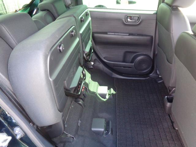 リアシートチップアップ状態