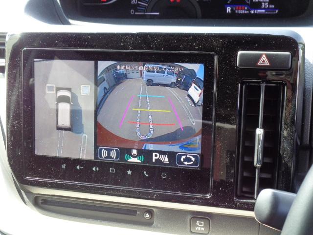 全方位モニター表示　CD/DVDデッキ