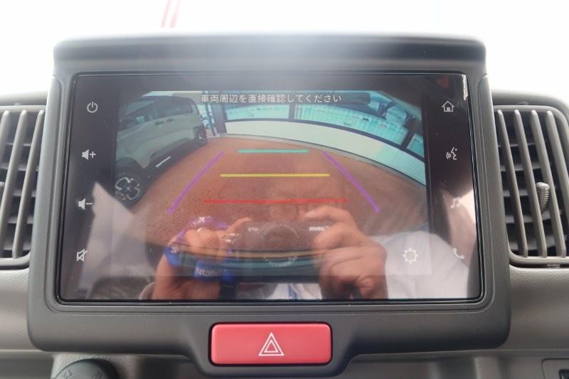 バックモニターで駐車をアシスト